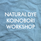 Natural Dye Koinobori Workshop
