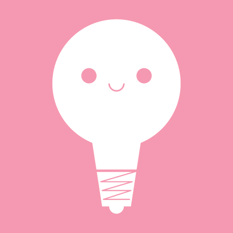 Glow in the dark Card - Lampa