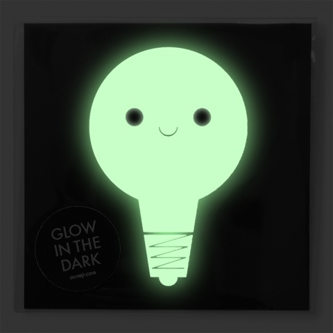 Glow in the dark Card - Lampa