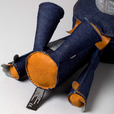 Chester Denim Emboss and Sew-In-Label
